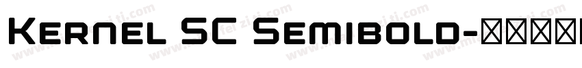 Kernel SC Semibold字体转换